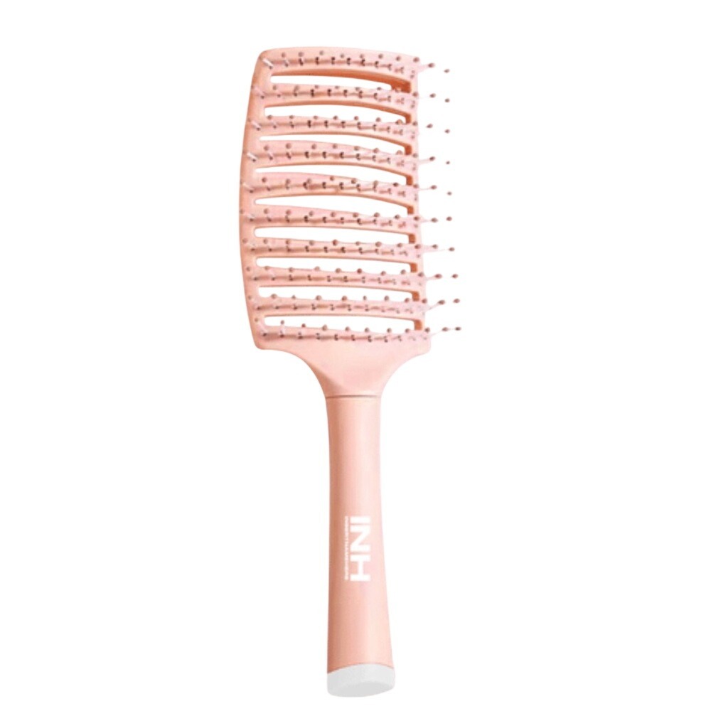 INH Curved Vent Hair Brush Pink Luxury Glamor Styling Tools Cute - Picture 2 of 10